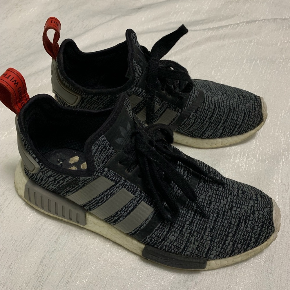 adidas NMD - grey/red size 9
